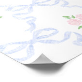 Poster Pépinière à mâchoires roses de Preppy (Coin)