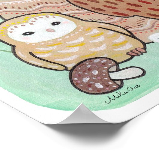 Poster Pépinière d'art Imprimer Chou Pépinière Imprimer D (Coin)