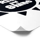 Poster Pépinière de chambre Rise and Shine Scandi (Coin)