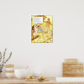 Poster Pépinière vintage - ABC (Cuisine)