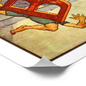 Poster Pépinière vintage - Grand 'A', Petit 'a' (Coin)