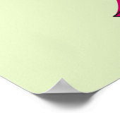 Poster Pépites à ruban : Daisy Bouquet. (Coin)