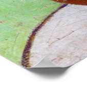 Poster Pépites rouges et marguerites par Vincent Van Gogh (Coin)