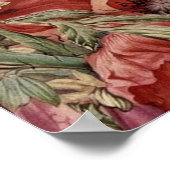 Poster Pépites vintages et papillons (Coin)