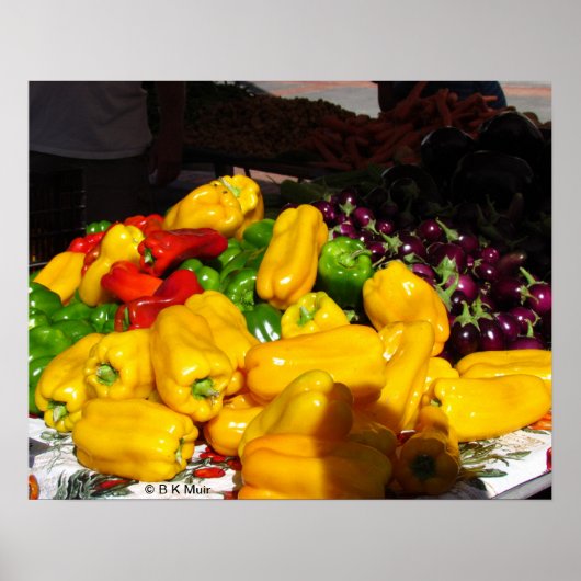 Poster - Peppers voor verkoop (Voorkant)