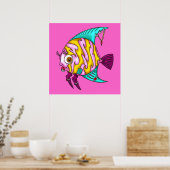 Poster Percages de poissons (Cuisine)