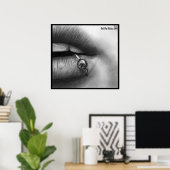 Poster percé LipPLip (Bureau à domicile)