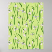 Poster Perce-neige sur miel de rosée (Devant)