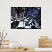 Poster Perception de profondeur (Cuisine)