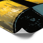 Poster Perception partagée Expression abstraite contempor (Coin)