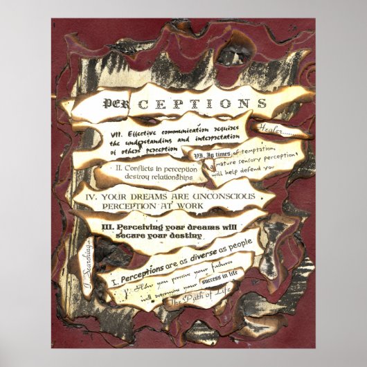 Poster Perceptions (Devant)