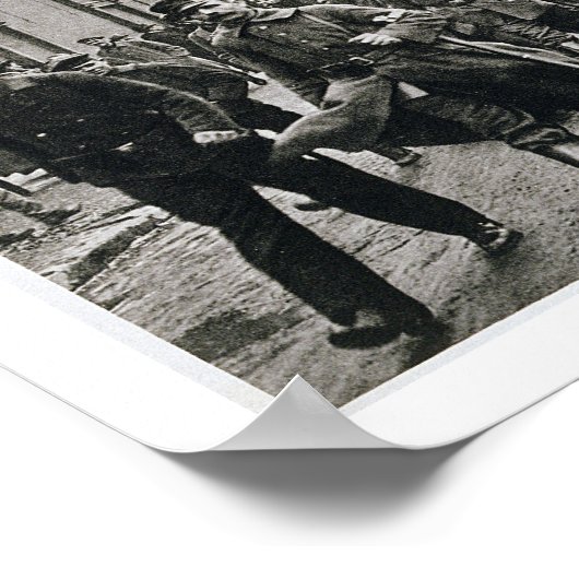 Poster Perceuse de fusil des Spartacistes (haut) (Coin)