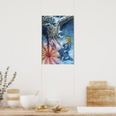 POSTER PERCEVAL ET VISION DU SAINT GRAAL (Cuisine)