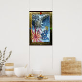 POSTER PERCEVAL ET VISION DU SAINT GRAAL (Cuisine)