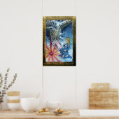 POSTER PERCEVAL ET VISION DU SAINT GRAAL (Cuisine)