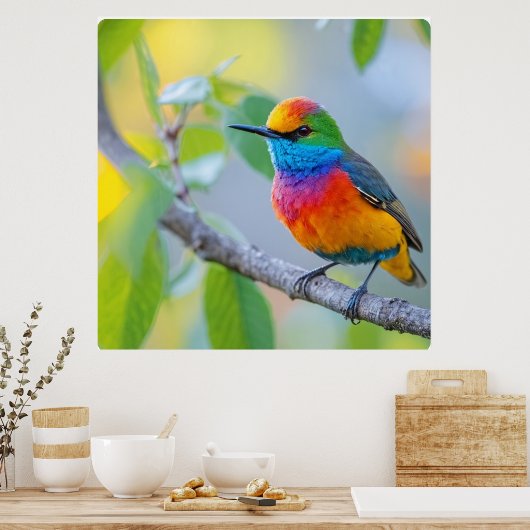 Poster perché de Bruant Vibrant (Cuisine)