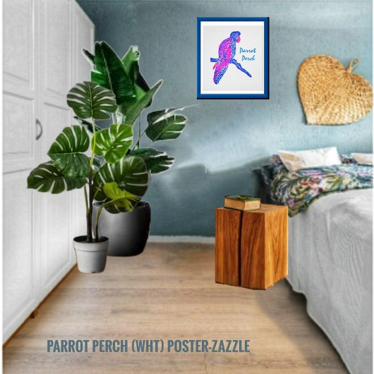 Poster Perchoir de perroquet