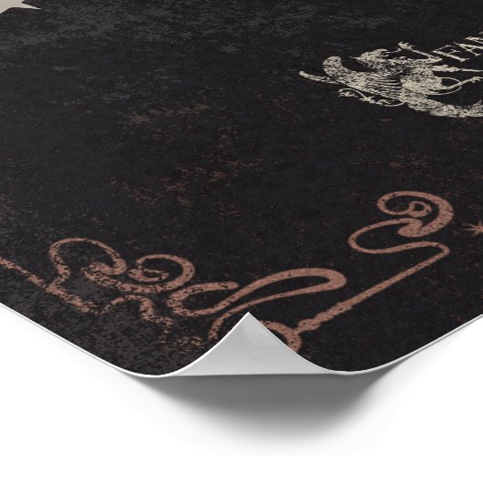 Poster PERCIVAL GRAVES™ Magic Hand Graphic (Coin)