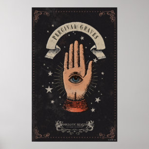 Poster PERCIVAL GRAVES™ Magic Hand Graphic