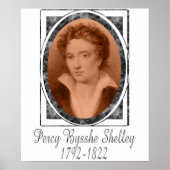 Poster Percy Bysshe Shelley (Devant)