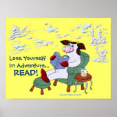 Poster Perdez-Vous À L'Aventure...LIRE ! (Devant)