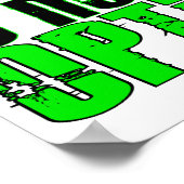 Poster Perdre n'est pas une option Lymphome non Hodgkin (Coin)