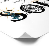 Poster Perdre votre esprit libérer votre âme inspirationn (Coin)