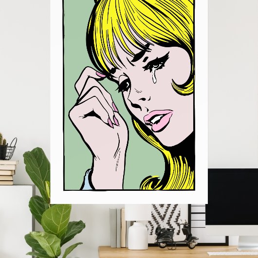 Poster Perdu (Bureau à domicile)