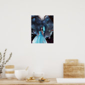 Poster Perdu dans l'affiche de la forêt enchantée (Cuisine)