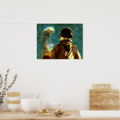 Poster Perdu dans le générateur d'étoiles (Cuisine)