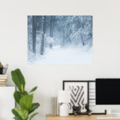 Poster Perdu dans une forêt magique (Bureau à domicile)