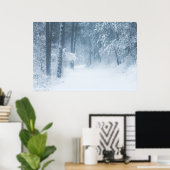 Poster Perdu dans une forêt magique (Bureau à domicile)