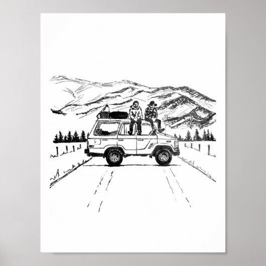 Poster Perdu : errants (Devant)