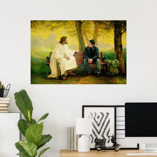 Poster Perdu et trouvé (Bureau à domicile)