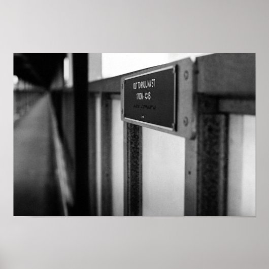 Poster "Perdu sur le L" (Devant)