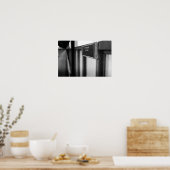 Poster "Perdu sur le L" (Cuisine)