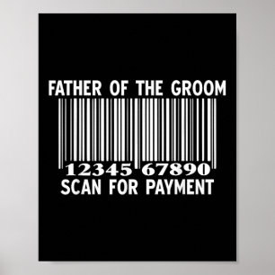 Poster Père De Groom Scan Pour Le Mariage De Paiement Drô