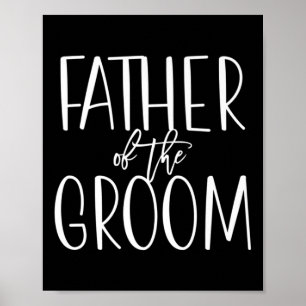 Poster Père De La Groom Mariage Groupe Mariage Bri