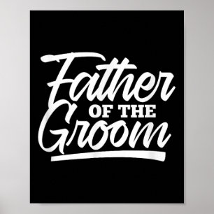 Poster Père Du Mariage Groom Bachelor Party Matchin