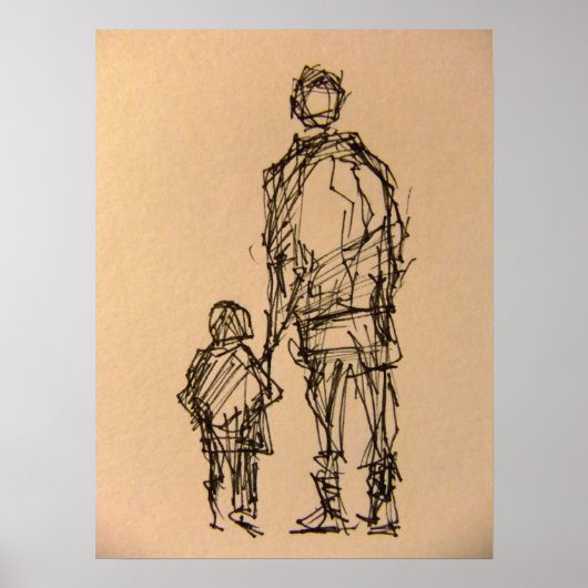Poster Père&Enfant (Devant)