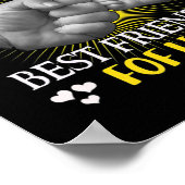 Poster Père Et Fille Meilleurs Amis De La Vie (Coin)