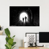 Poster Père et Fils (Bureau à domicile)