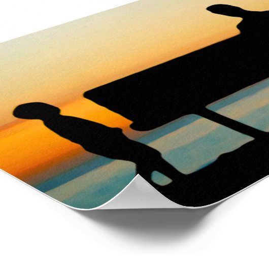 Poster Père et Fils (Coin)