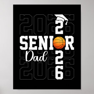 Poster Père fier Cl de la promotion 2026 Sketll Senior di