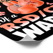 Poster Père Fière D'Un Rsd Crps Guerrier Boxe De Sensibil (Coin)