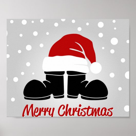 Poster Père Noël (Devant)