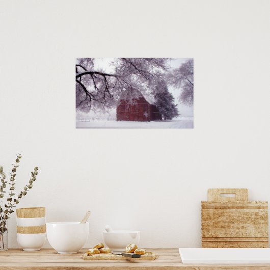 Poster Père Noël (Cuisine)