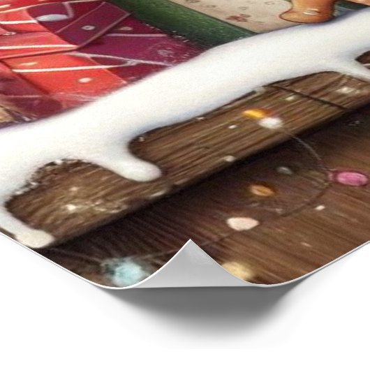 Poster père Noël (Coin)