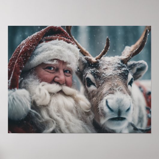 Poster Père Noël (Devant)