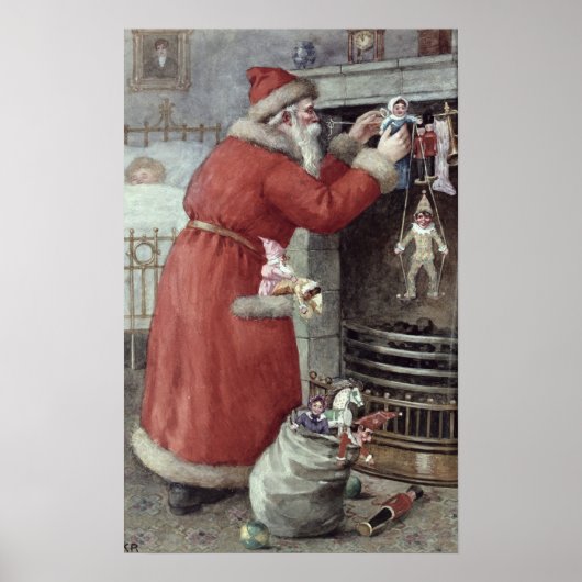 Poster Père Noël (Devant)